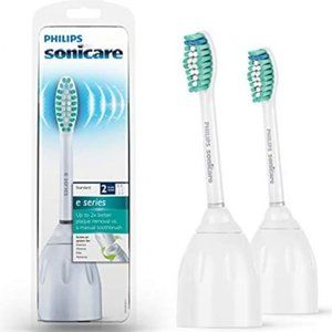 PHILIPS SONICARE E-SERIES REPLACEMENT BRUSH HEADS, 2 PACK, HX7022 WHITE